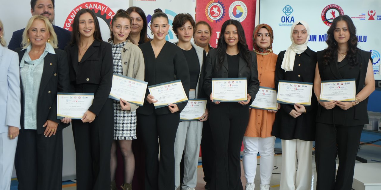 Kadın Mühendis Okulu ilk mezunlarını verdi