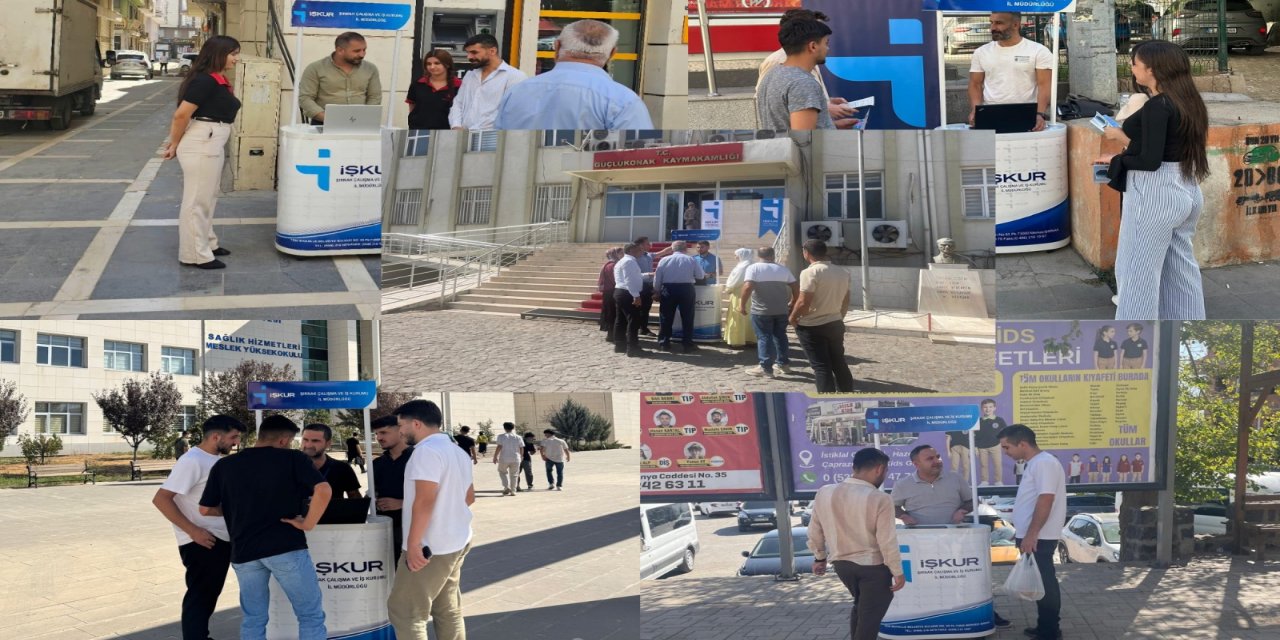 Şırnak İŞKUR Vatandaşın Ayağına Gitti