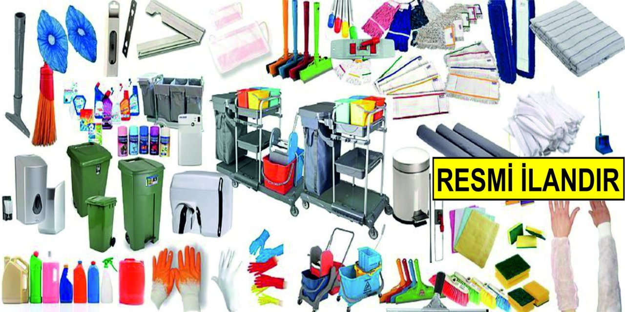 ŞIRNAK GENÇLİK VE SPOR İL MÜDÜRLÜĞÜ TEMİZLİK MALZEMESİ ALACAK