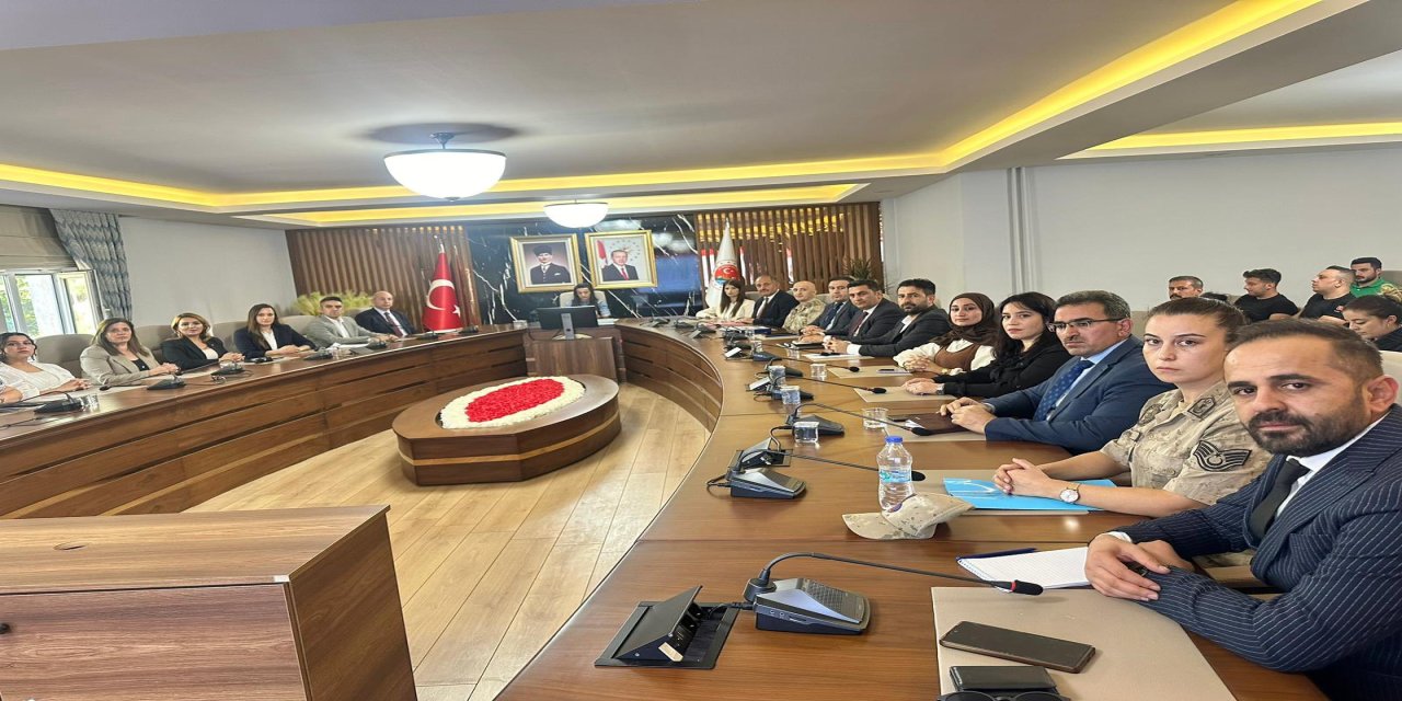 Şırnak’ta Kadına Yönelik Şiddetle Mücadele Toplantısı Yapıldı