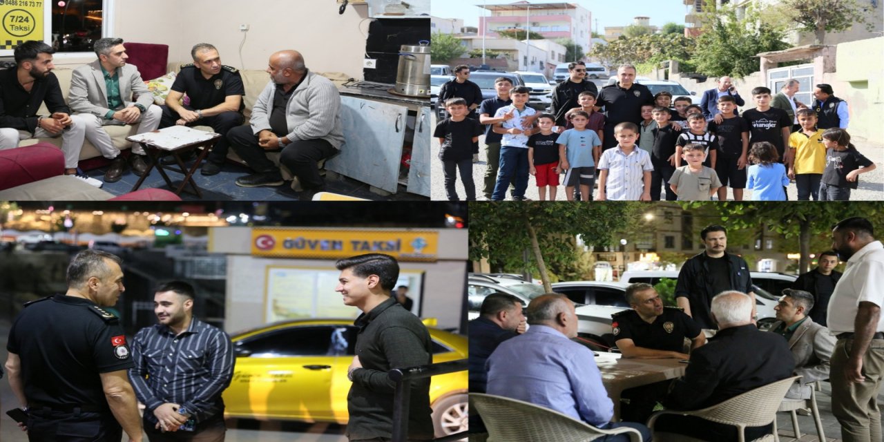 Göreve geldi, sahaya indi: Sazak halkla iç içe