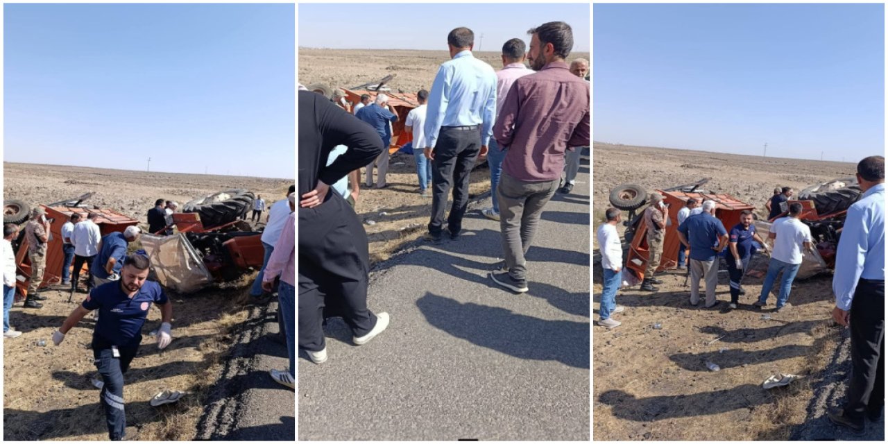 Şırnak'ta Traktör Kazası: 1 Ölü, 2 Yaralı