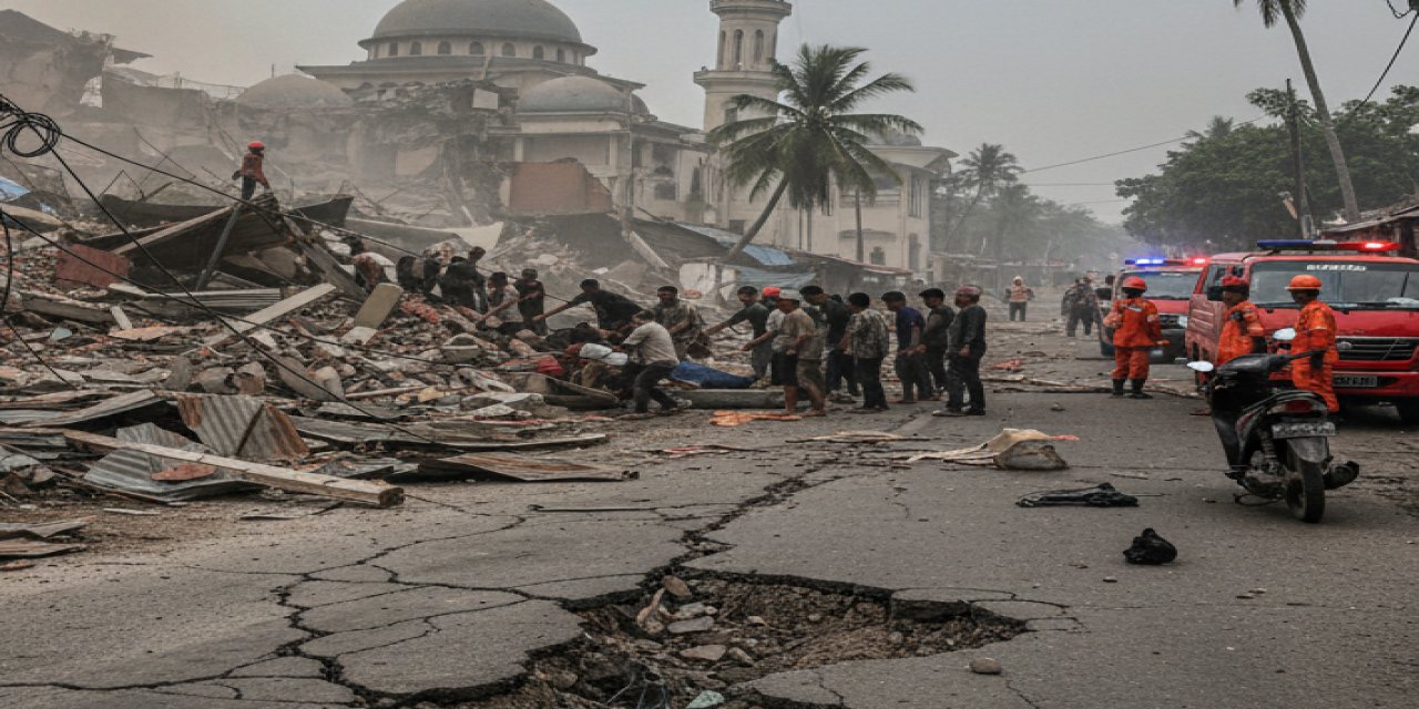 Endonezya'da 6 Büyüklüğünde Deprem: Cava Adası Sallandı