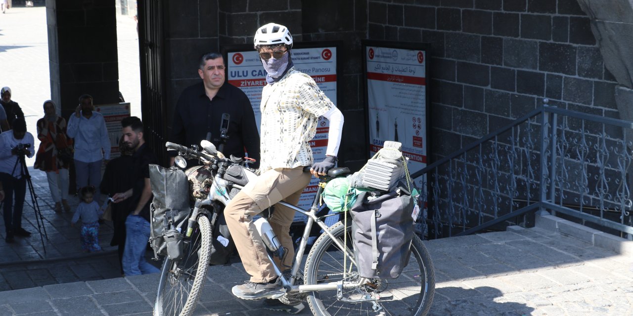 Doğum gününde pedal çevirmeye başladı: Hedef 12 bin kilometre uzaklıktaki Japonya