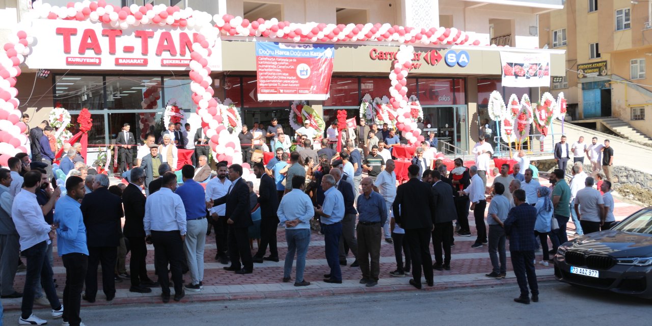 CarrefourSA, 644. Mağazasını Şırnak’ta Görkemli Bir Törenle Açtı