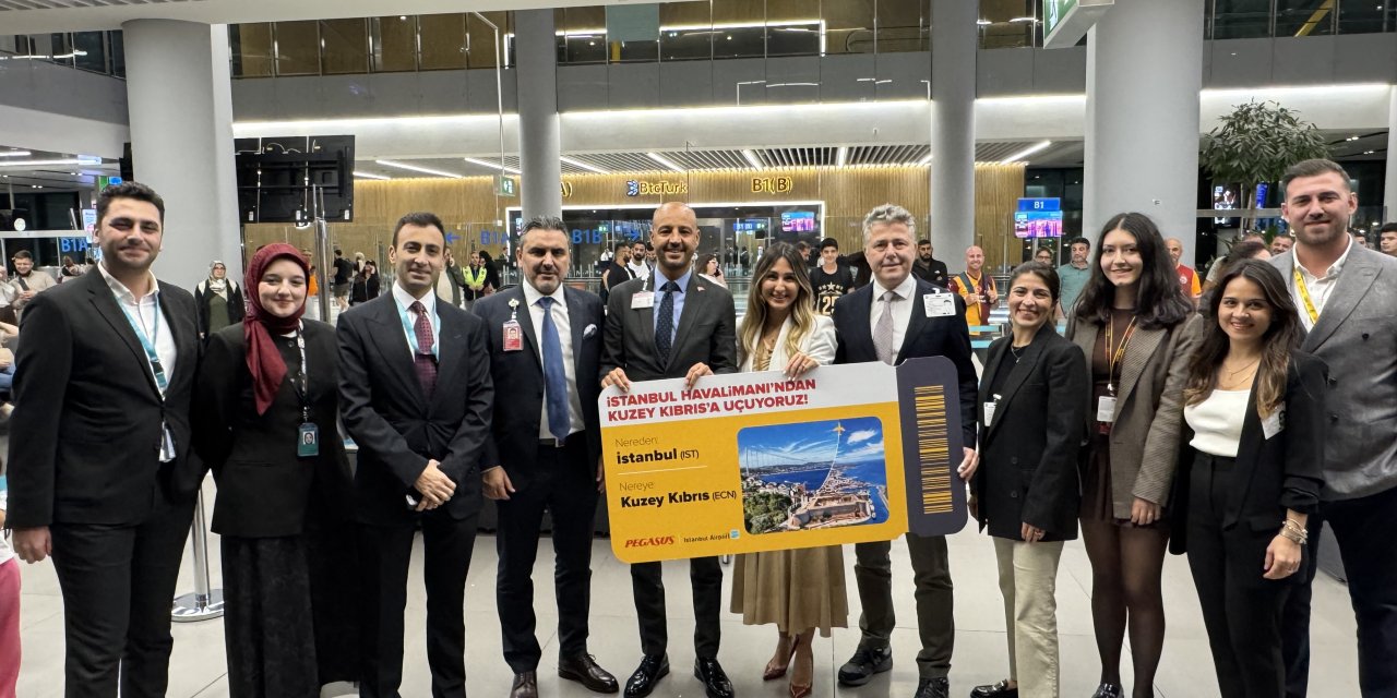 Pegasus, İGA İstanbul Havalimanı'ndan KKTC uçuşlarına başladı