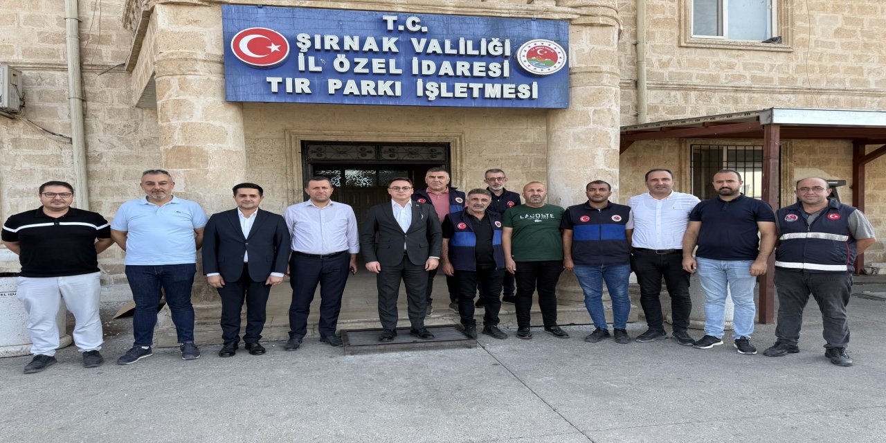 Şırnak Vali Yardımcısı Çiçek, Silopi Tır Parkı'ndaki Altyapı Çalışmalarını Yerinde İnceledi