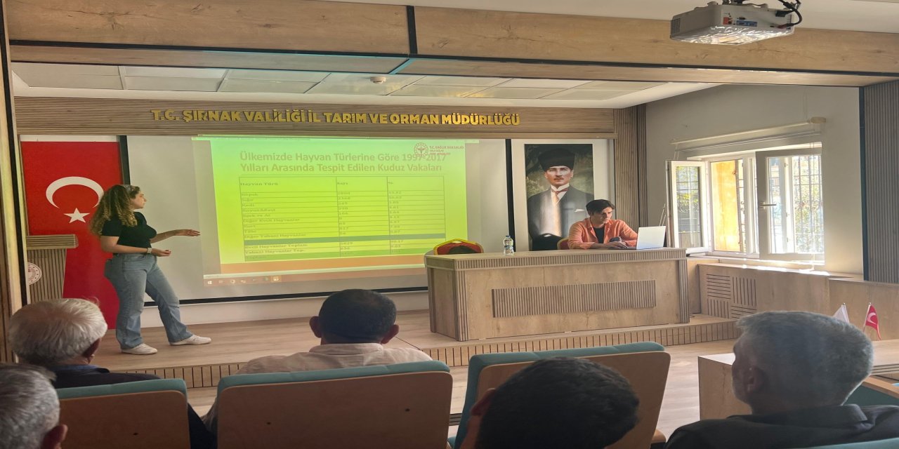 Şırnak'ta Kuduz Hastalığına Karşı Önlem Eğitimi