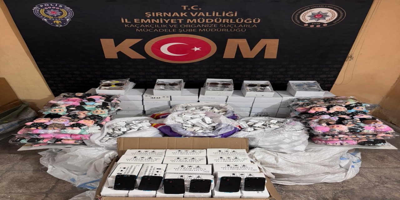 Şırnak’ta 7 milyon tl’lik kaçakçılık operasyonu: 2 tutuklama