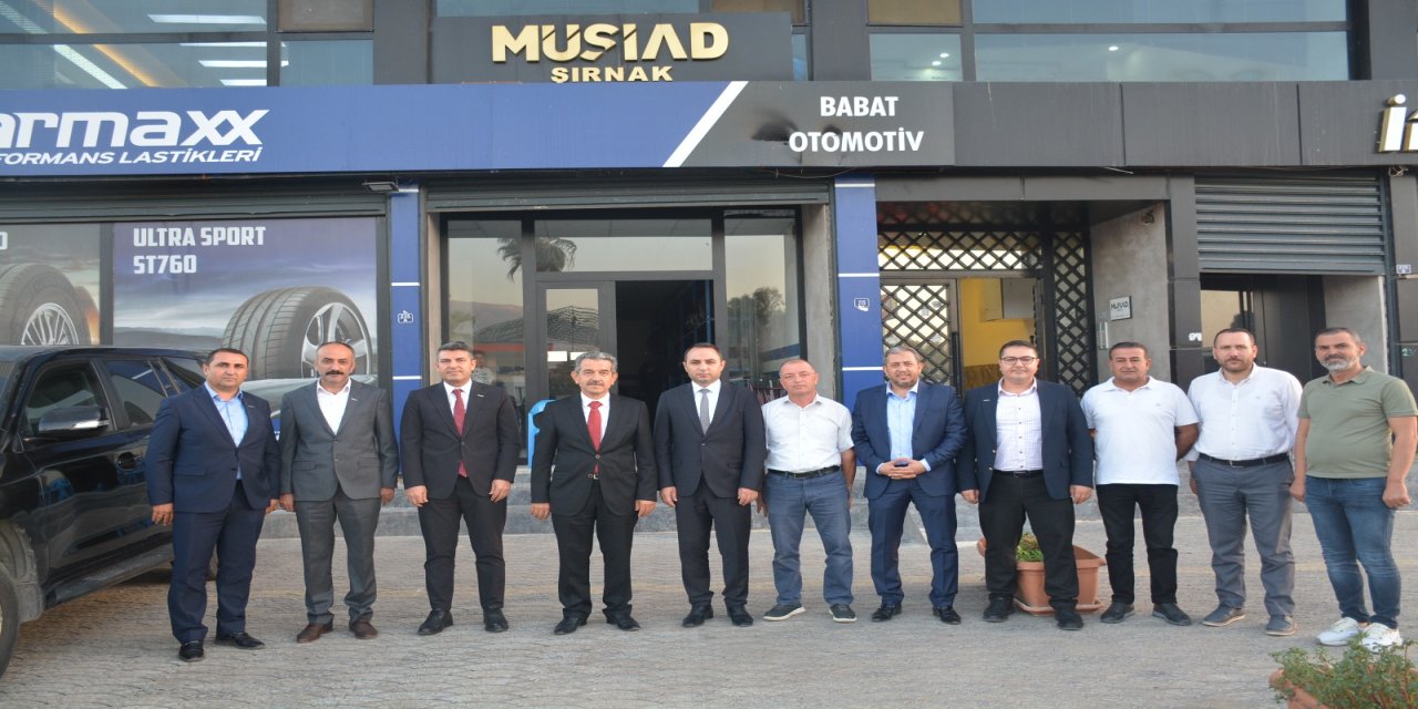 Şırnak'ın Ekonomik Gündemi MÜSİAD'ta Masaya Yatırıldı