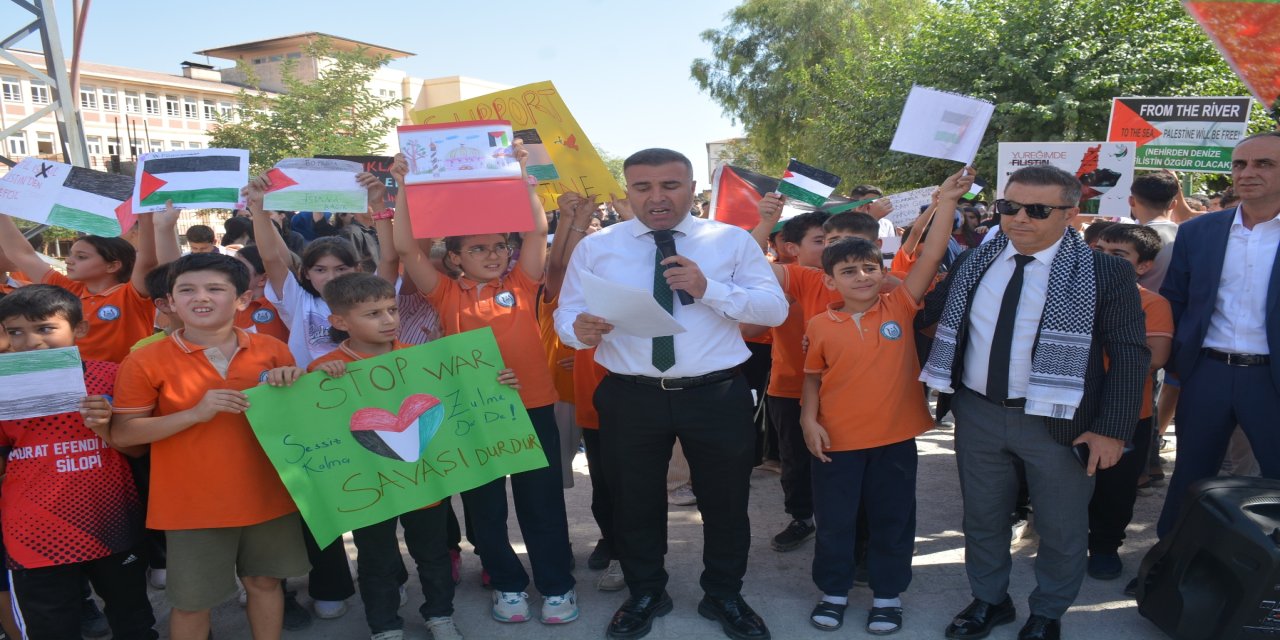 Binlerce Kişi Silopi'de Filistin İçin Yürüdü