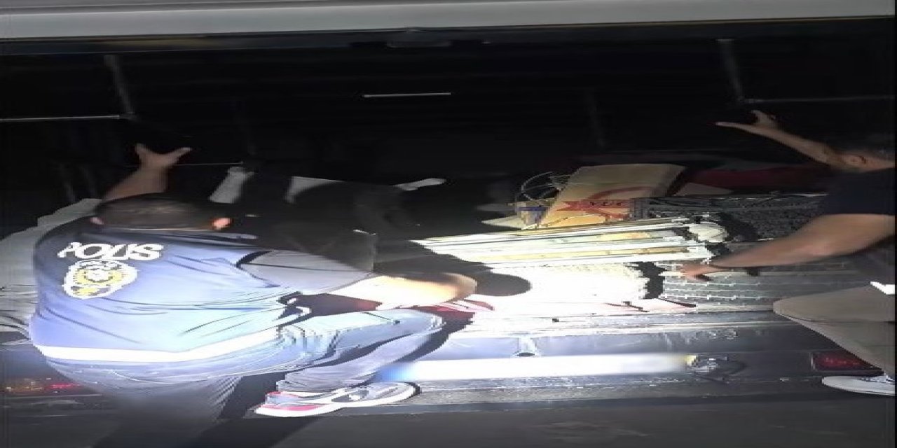 Klima Bölmesinde 11 Düzensiz Göçmen Yakalandı