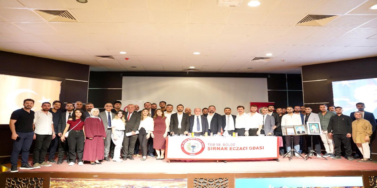 Şırnak Artık Kendi Eczacı Odası'na Kavuştu! 58. Bölge Oda Olarak Yola Çıkıyor