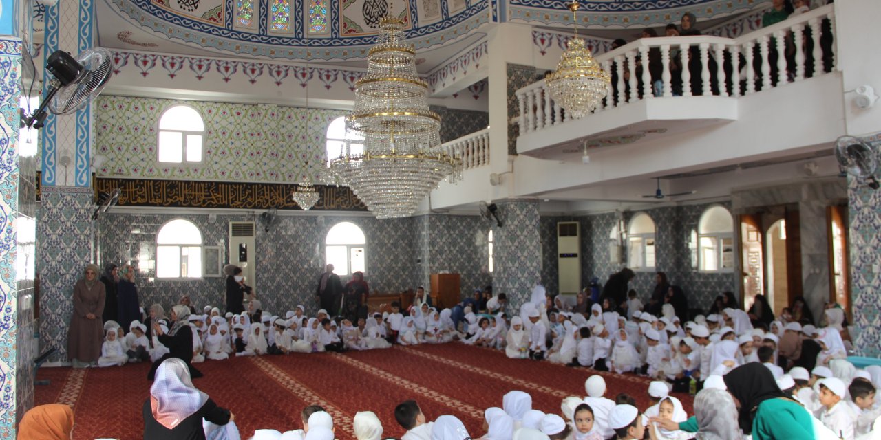 Cizre’de cami-çocuk buluşması etkinliği