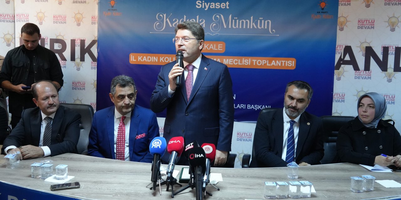 Adalet Bakanı Tunç: "Türkiye Yüzyılı'nı terör olmadan inşa edeceğiz"