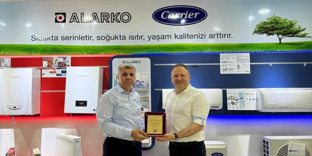 Alarko Carrier’den, Cizreli İş İnsanı Sipan Elçi’ye Plaket