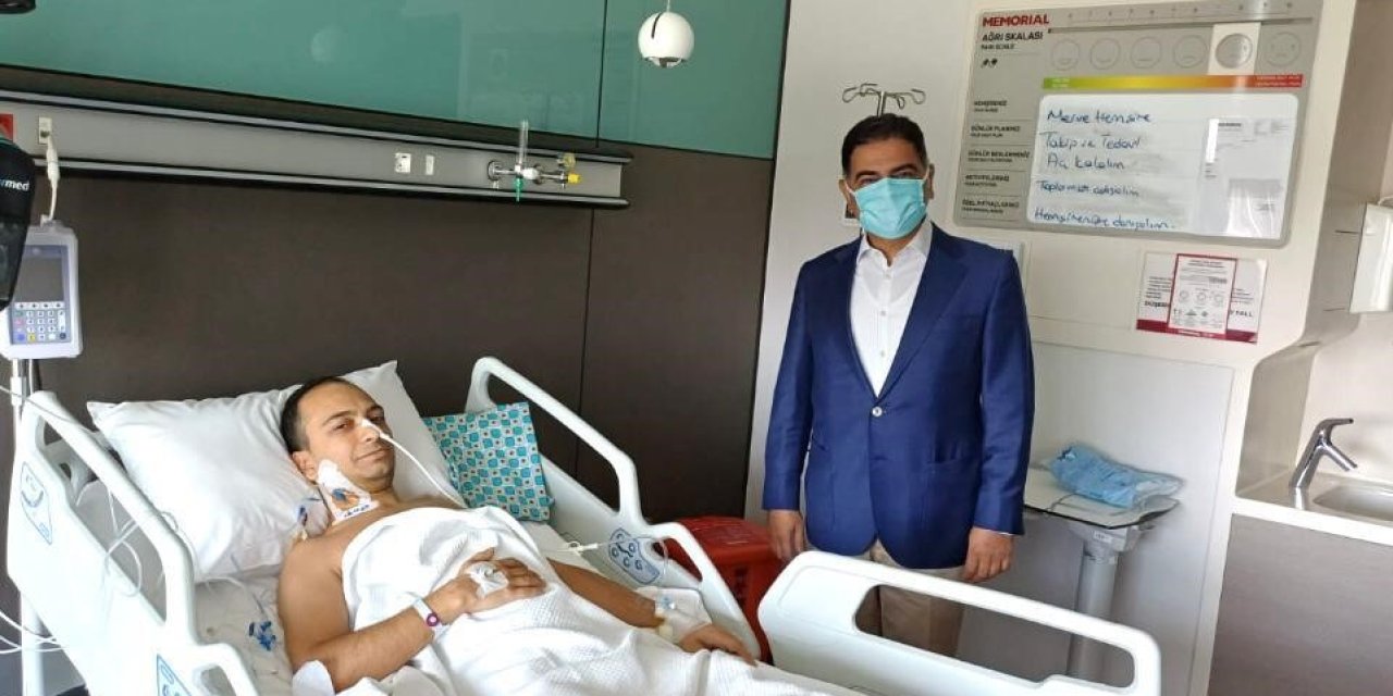 Doktor oğlu, Profesör babaya karaciğerini verdi