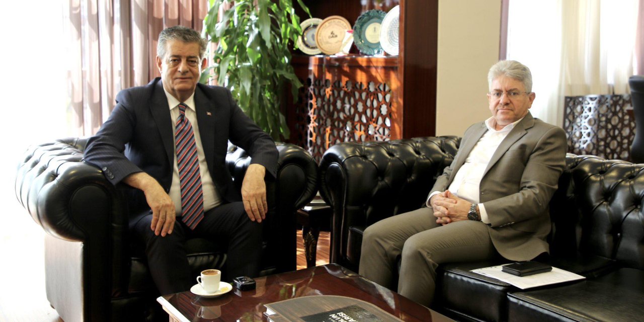 Cizre TSO Başkanı Yıldırım, Belediye Başkanı Yarka ile Ekonomik gelişmeleri görüştü