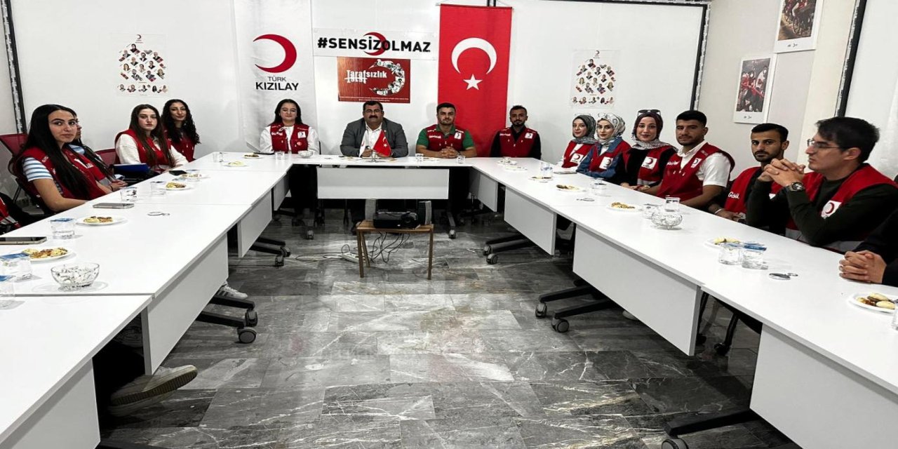 Kızılay Haftası Hazırlık Toplantısı Şırnak'ta Yapıldı