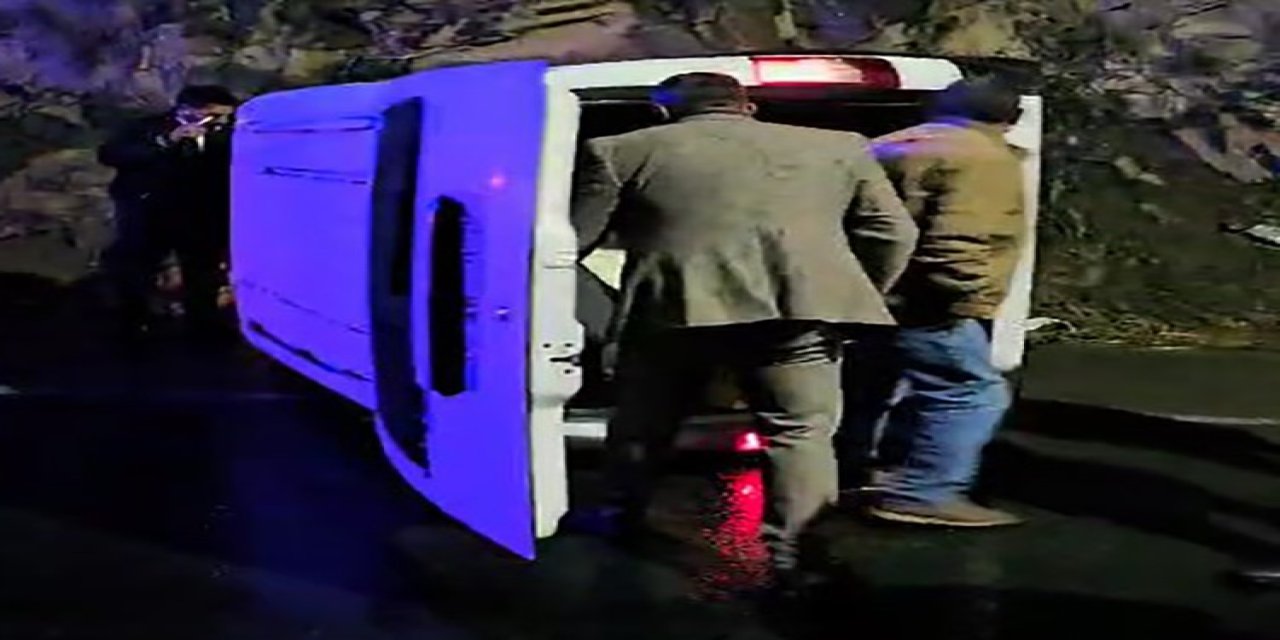 Hakkari Tünel Girişinde Feci Kaza: Tek Etken Yağış Oldu