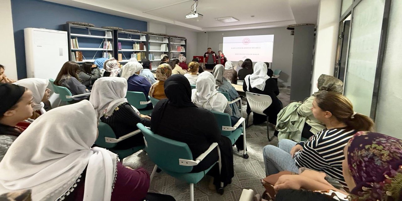 Şırnak'ta 47 Kadına Şiddetle Mücadele Eğitimi