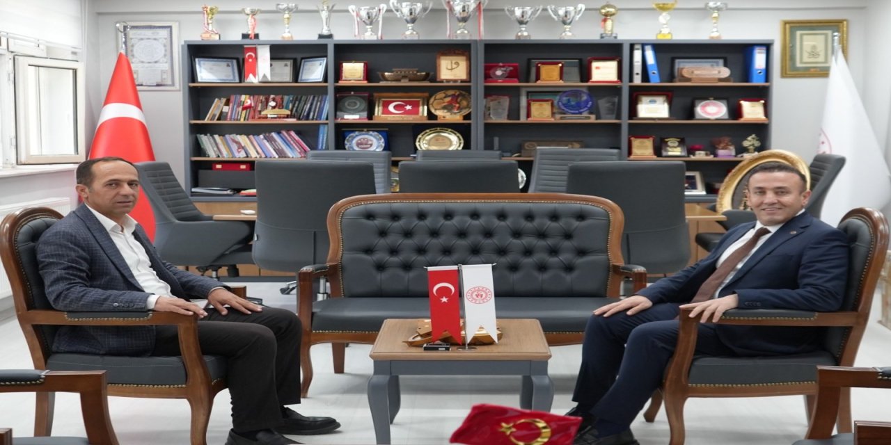 Güçlükonak İlçe Başkanı Aktuğ, İl Müdürü Birlik’i Ziyaret Etti