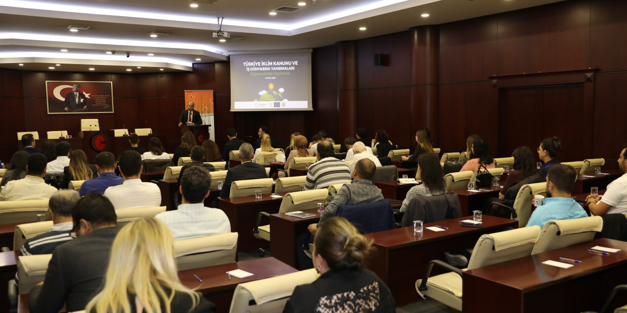 İklim Kanunu'nun İş Dünyasına etkileri GTO'da konuşuldu