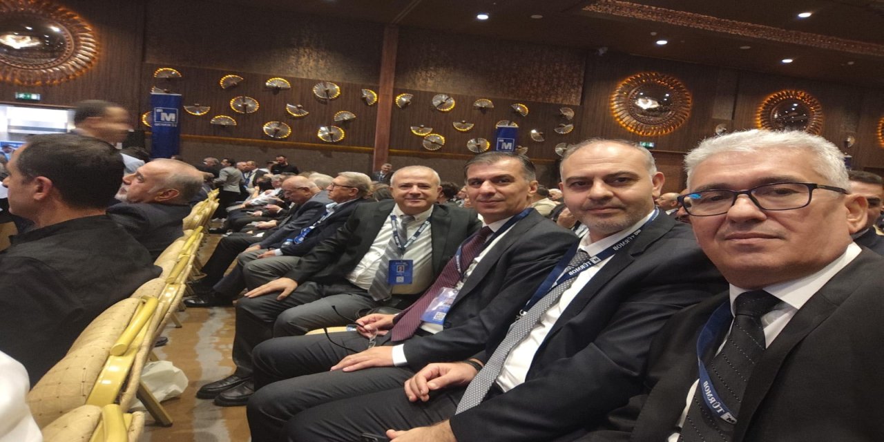TÜRMOB Genel Kuruluna Şırnak’tan Mesut Balta da Katıldı