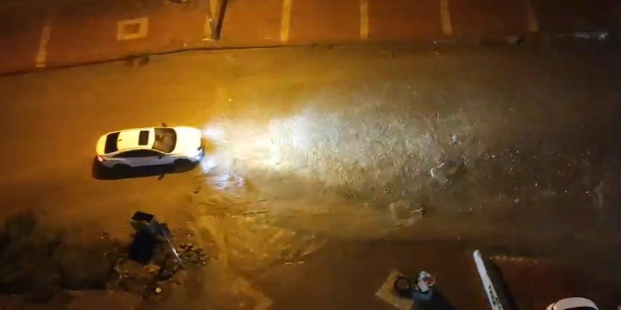 Batman'da şiddetli yağış taşkınlara neden oldu