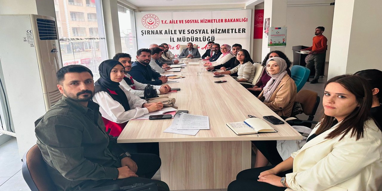 Şırnak'ta Çocuk ve Kadın Hizmetleri İş Birliği Toplantısı Düzenlendi