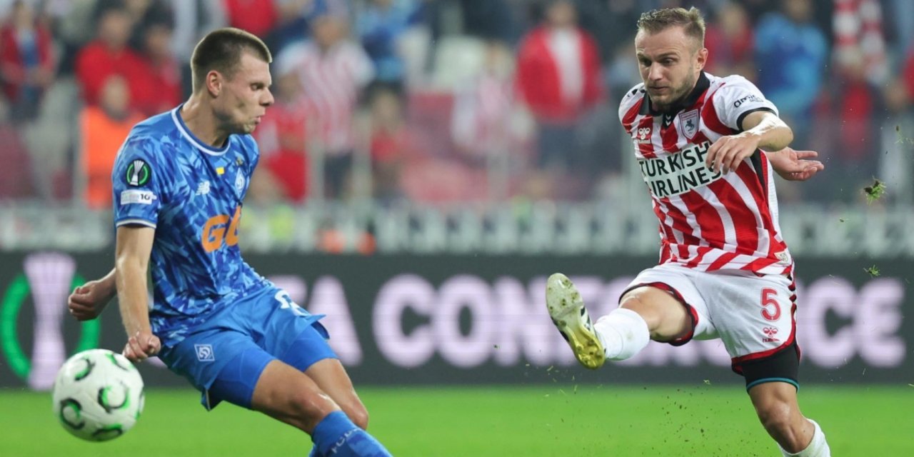 Samsunspor, Dinamo Kiev maçında farka koştu: 3-0