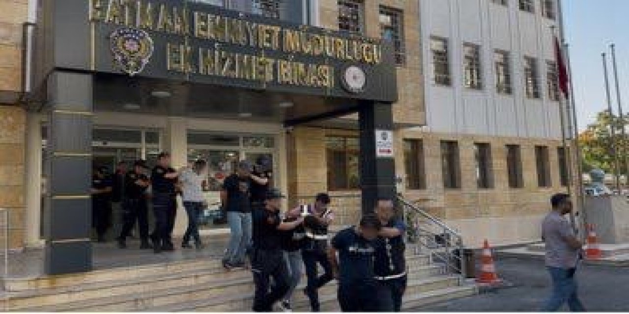 Batman'da "Torbacı Operasyonu": 5 tutuklama