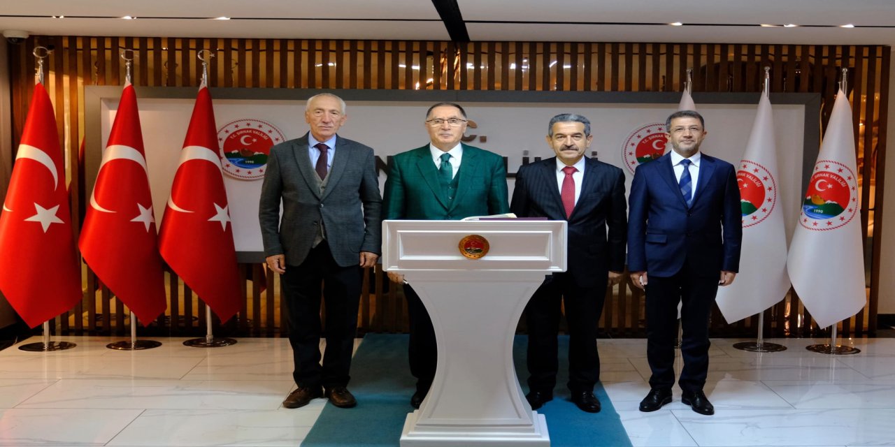 Kamu Başdenetçisi Malkoç’tan Şırnak Valisi Ekici’ye Ziyaret