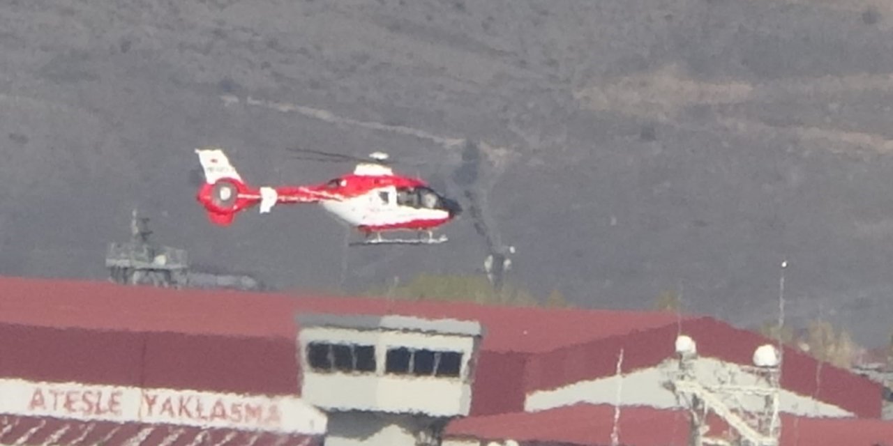 4 Günlük Bebek  Ambulans  helikopter ile Gaziantep’e sevk edildi