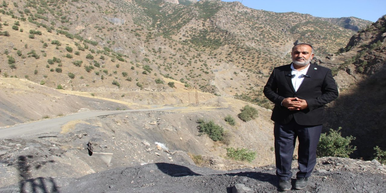 Beytüşşebap'ta heyelan riskli köy yolu için kalıcı çözüm talebi