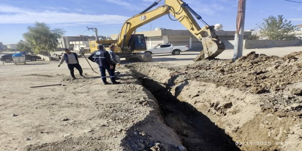 Silopi'de Altyapı Yatırımı Hızla Sürüyor
