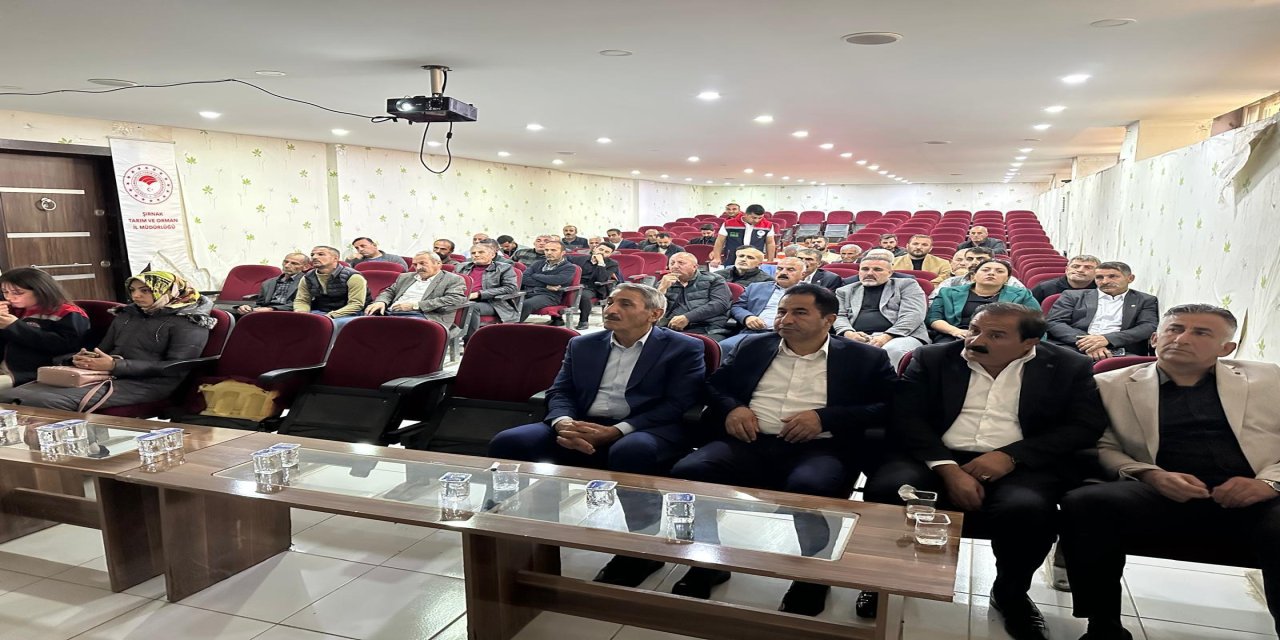 Şırnak'ta Toprak Koruma Bilinci İçin Eğitim Verildi