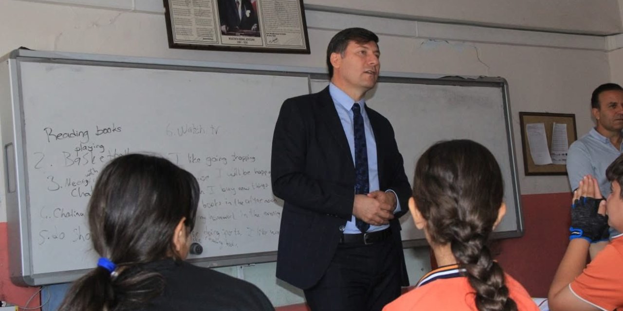 Cizre Milli Eğitim Müdüründen, ara tatile giden öğrencilere anlamlı mesaj