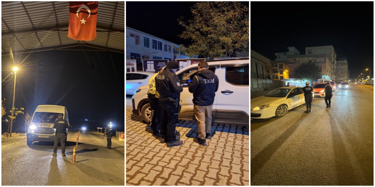 Şırnak’ta eş zamanlı şok uygulamalarda aranan 5 kişi yakalandı