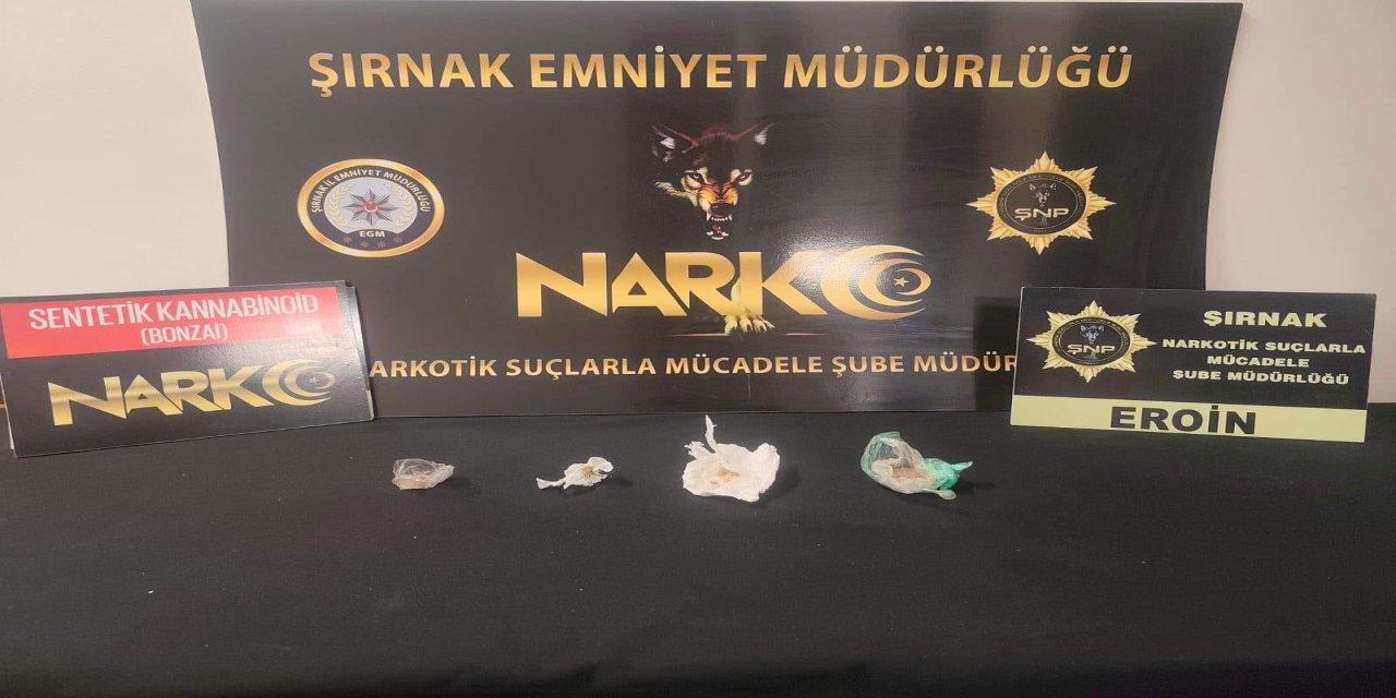 Şırnak’ta Eş Zamanlı Narkotik Operasyonları: 9 Şüpheli Gözaltında