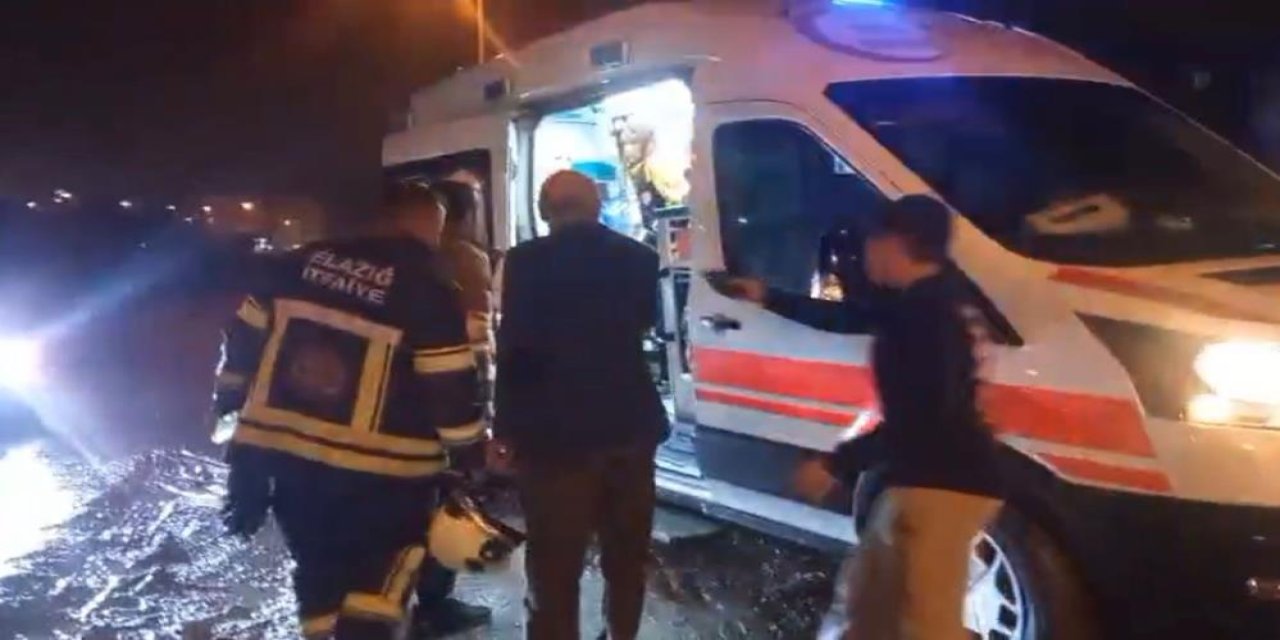 Elazığ’da çocuk, sobayı tinerle yakmak