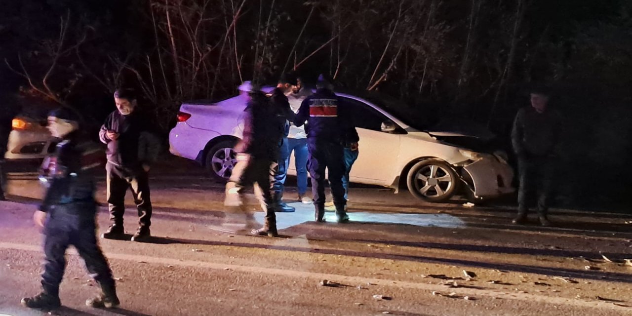 Bursa'da tır ile otomobil çarpıştı: 1 yaralı