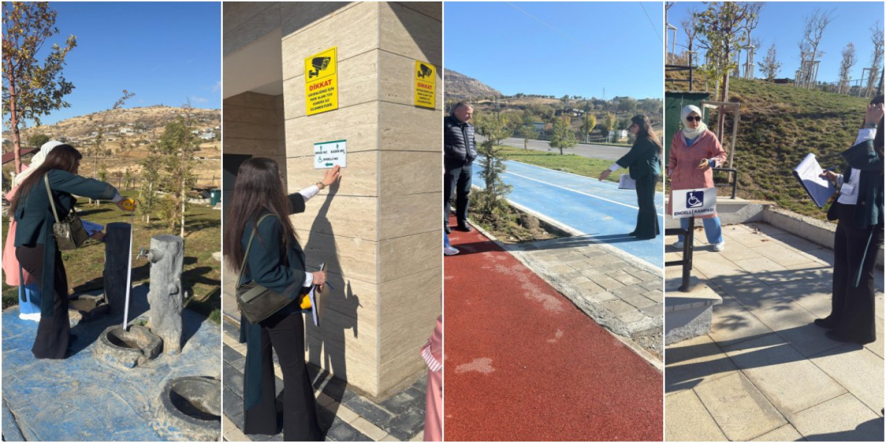 Şırnak’ta Millet Bahçesinde Erişilebilirlik Eksikleri Giderildi