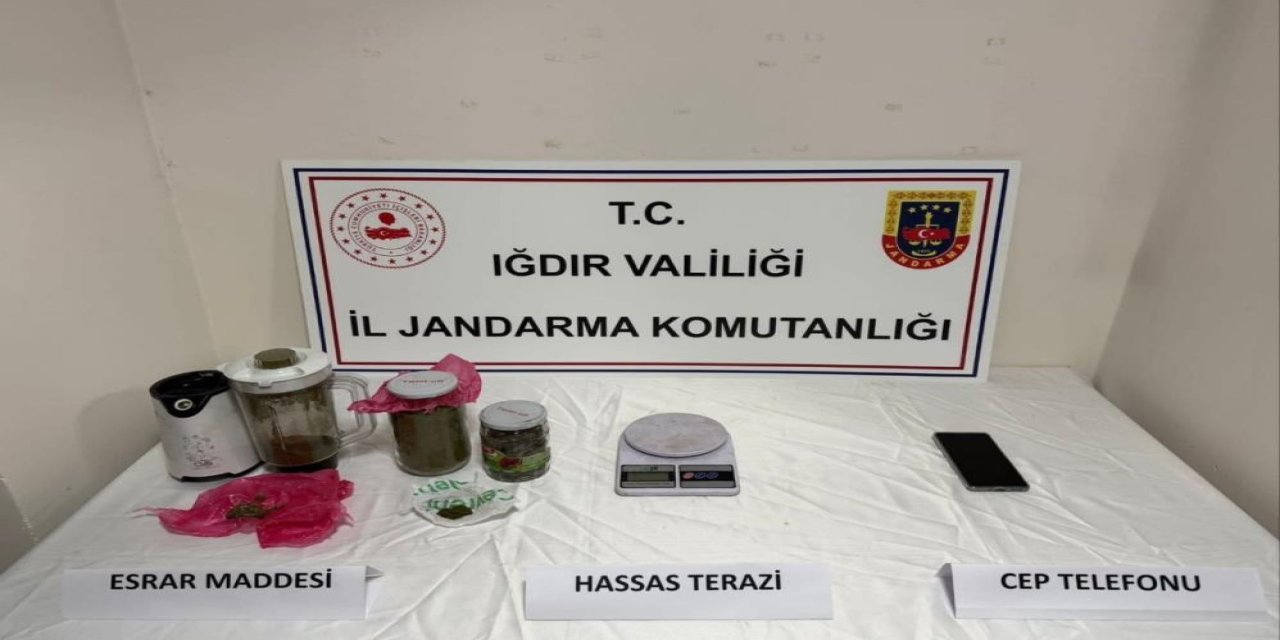 Iğdır’da uyuşturucu operasyonu: 1 tutuklama