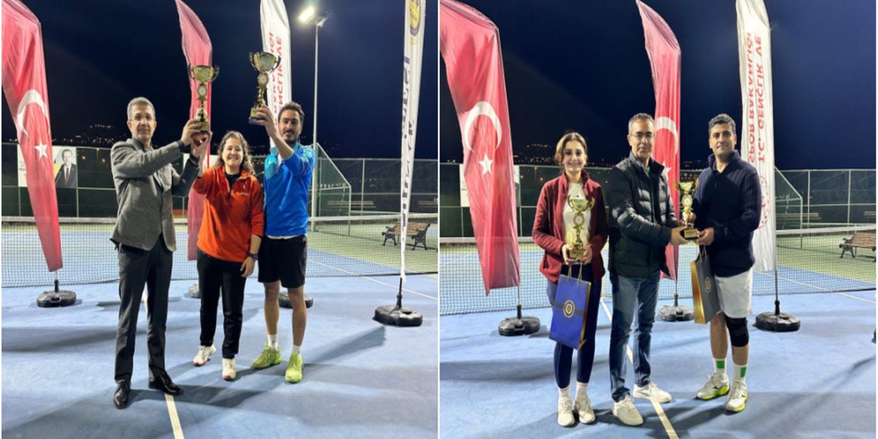 Şırnak’ta Öğretmenler Günü Rektörlük Kupası Tenis Turnuvası Sona Erdi