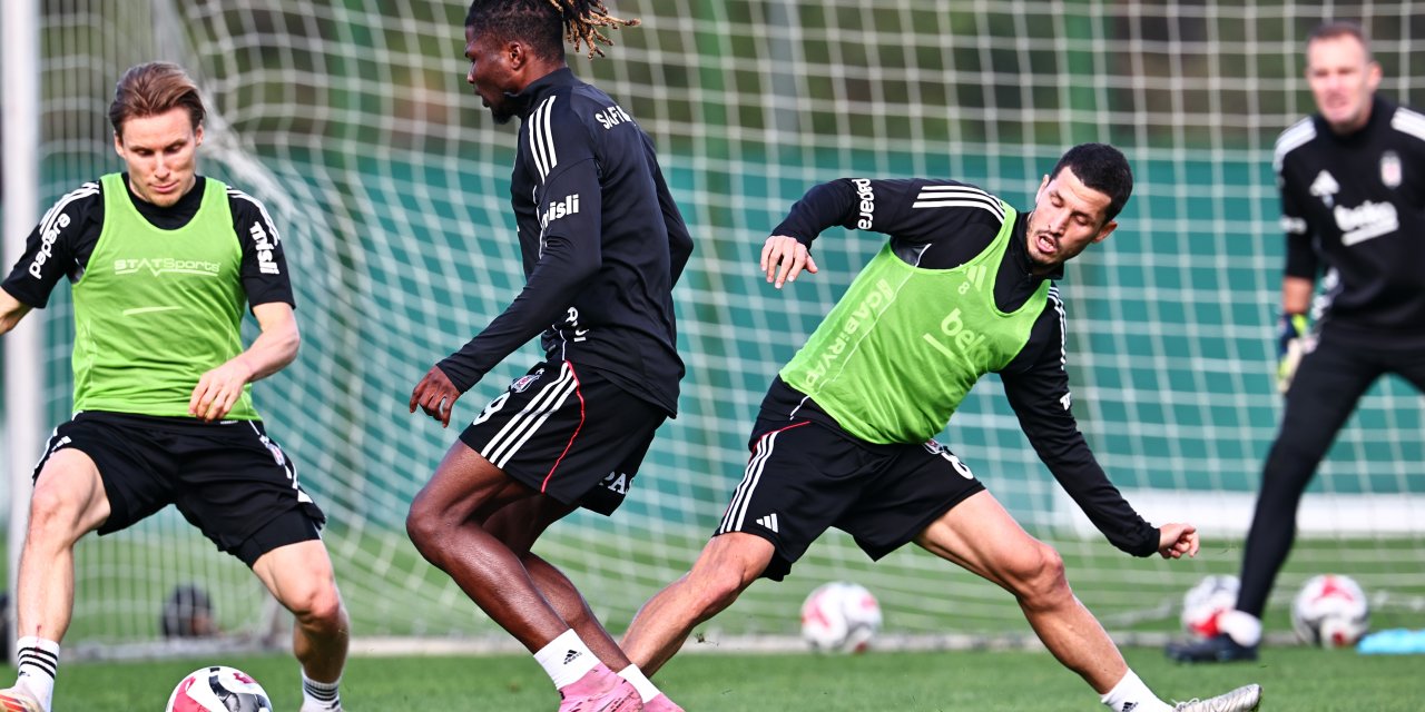 Beşiktaş, Fatih Karagümrük maçı hazırlıklarını sürdürdü