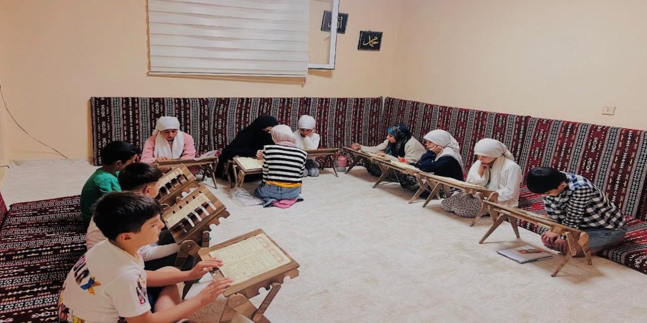 TÜGVA Uludere’de Kur’an Kursu Öğrencilerinden Anlamlı Etkinlik