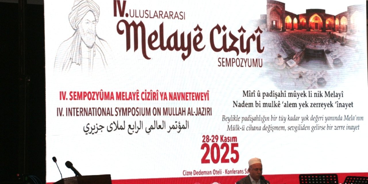 Cizre’de IV. Uluslararası Melayê Cizîrî Sempozyumu başladı