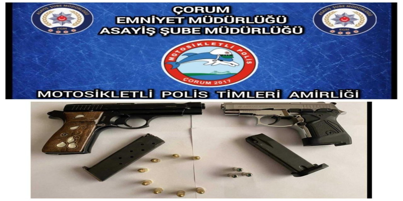 Çorum'da aranan 5 kişi yakalandı