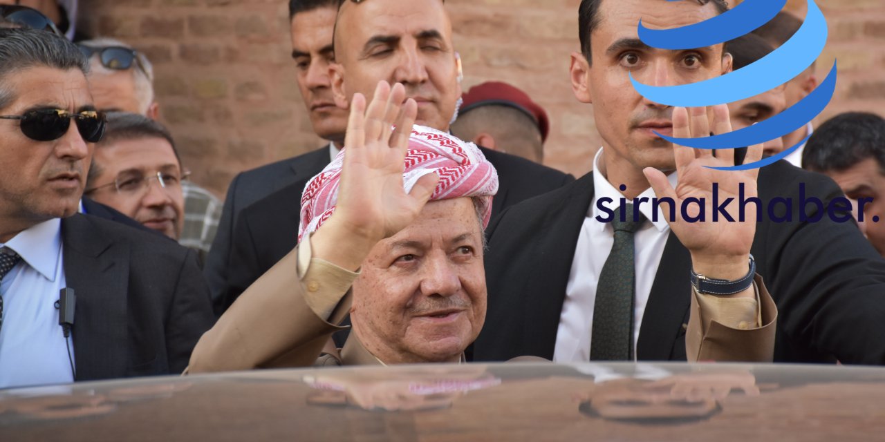 Mesut Barzani’nin Cizre’ye gelişi büyük bir yankı yarattı